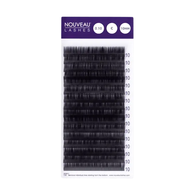 *Nouveau Lashes Multi Black C CURL 0.12 