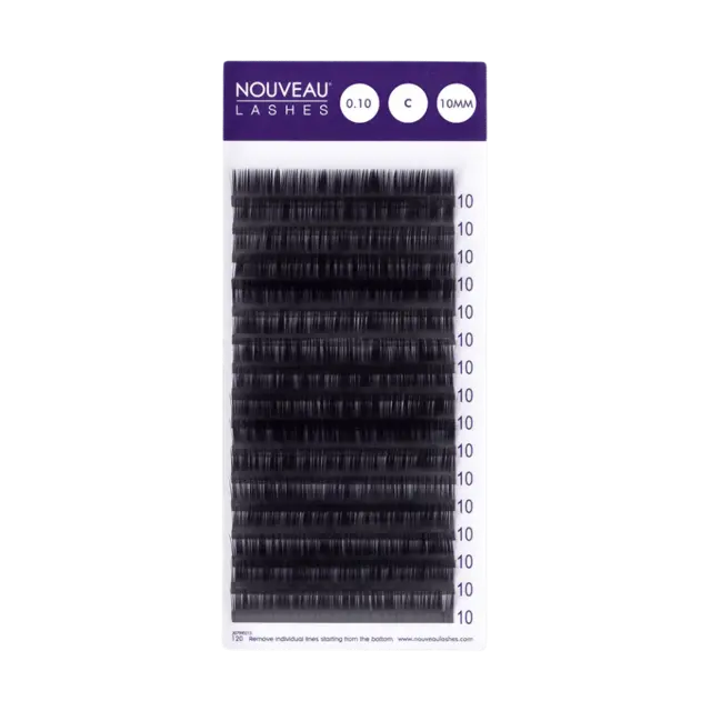 *Nouveau Lashes Multi Black C CURL 0.10 