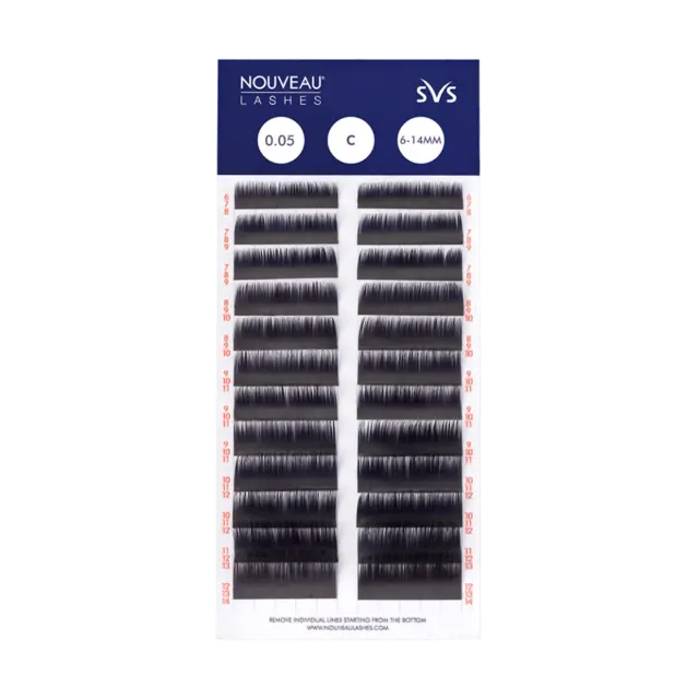 *Nouveau Lashes SVS Mixed C 0.05 