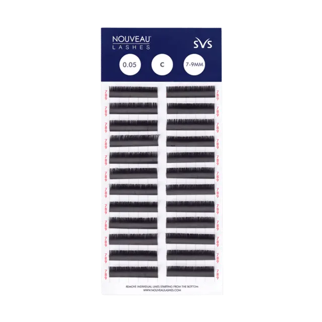 *Nouveau Lashes SVS Full Board D 0.05 8-10mm 