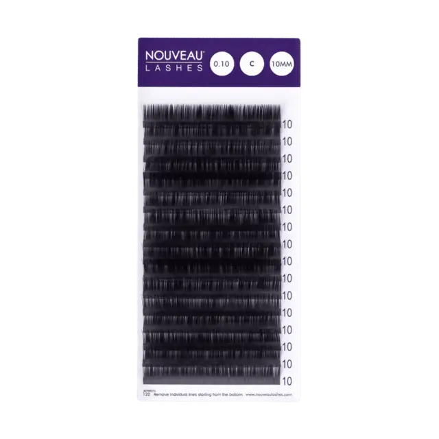 *Nouveau Lashes D CURL 0.07 10mm 