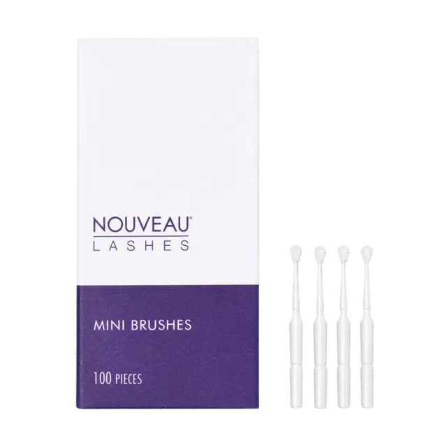 *Nouveau Lashes Mini Brushes 100stk 