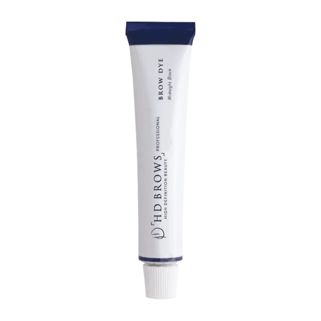HD Brow Dye Midnight Black 20ml (blåsort) 