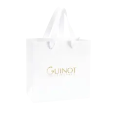 Guinot MATERIELL Papirpose Hvit med Gull-logo