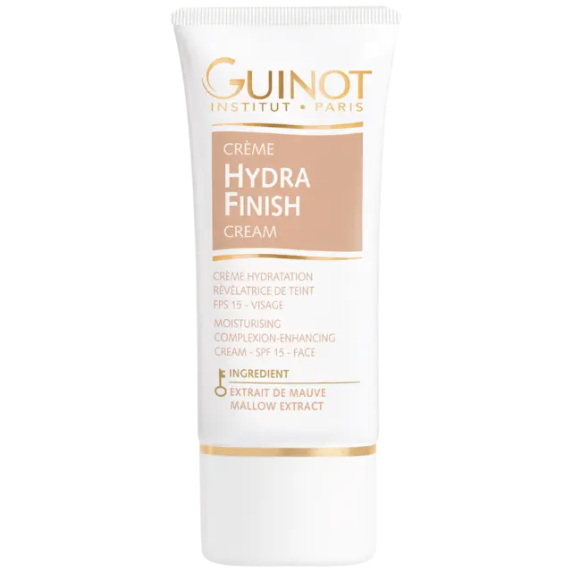 Guinot Hydra Finish Creme SPF15 30ml Moisturising Complexion Enhansing Cream 