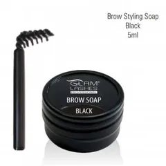 *GlamLashes Brow Styling Soap Black 5ml
