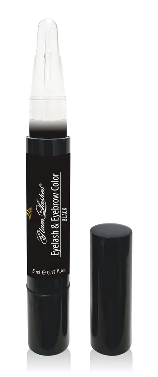 *GlamLashes Eyelash &amp; Eyebrow Color Black 5ml