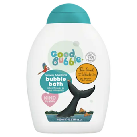 *Good Bubble Snail and Whale Bubble Bath Lotus Flower and Sea Minerals 400ml 