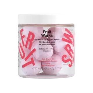 Fruit Works TLC Mini Foot &amp; Bath Bombs 10g x 12