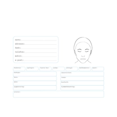 *Pasientkort hud 100stk