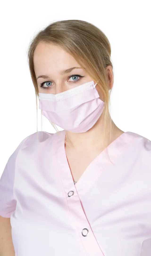 Munnbind IIR Rosa 50stk 