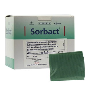 *Sorbact Kompress 7 x 9cm
