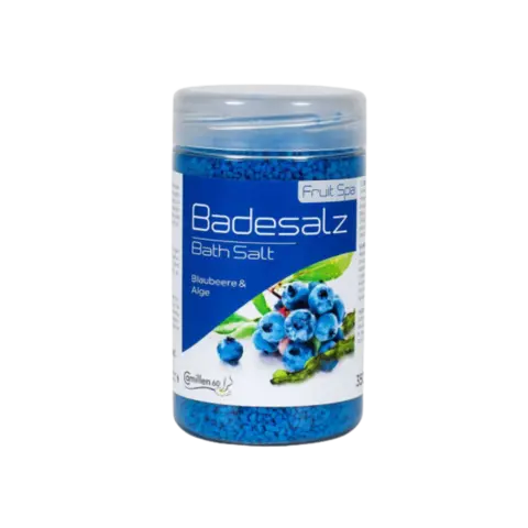 Camillen Fruit Bath Salt Blueberry &amp; Algae 350g