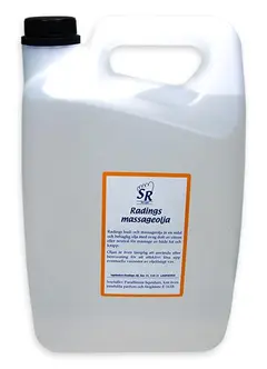 Radings Massasjeolje n&#248;ytral 5 liter