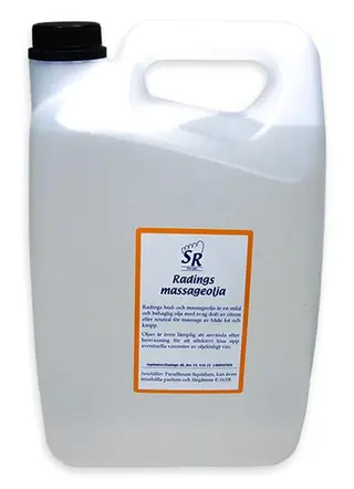 Radings Massasjeolje n&#248;ytral 5 liter