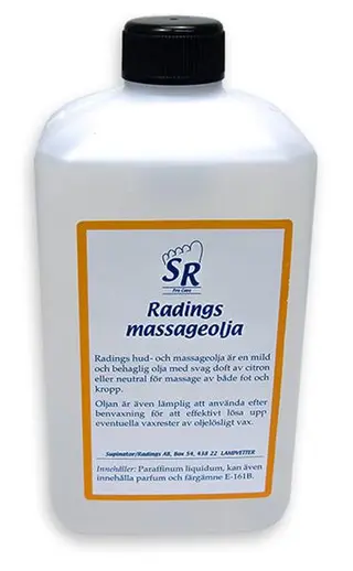 Radings Massasjeolje n&#248;ytral 1 liter