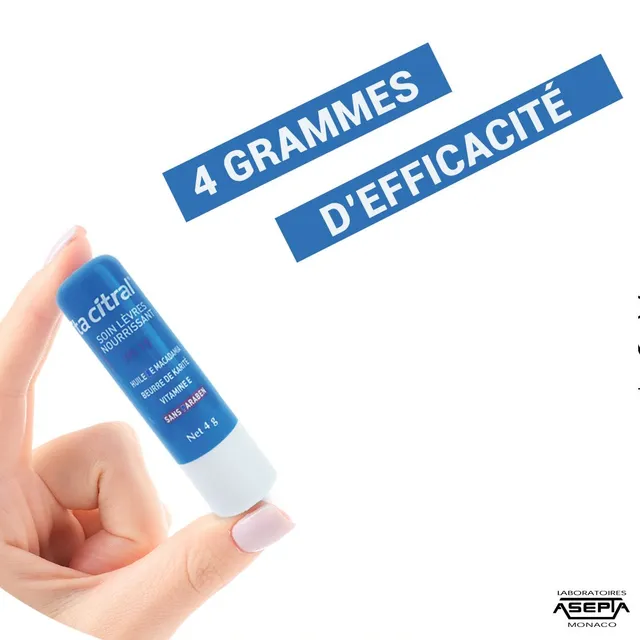 Vita Citral Lipcare SPF15 blå 4g 