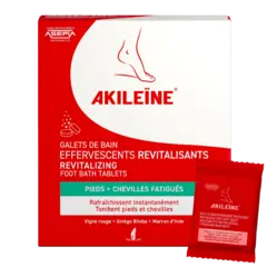Akile&#239;ne Revitalizing Foot Bath Tablets 6x20g