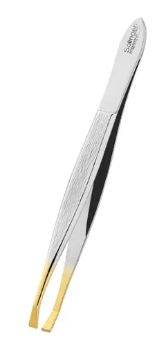 Pinsett 8cm klo m/gulltupp