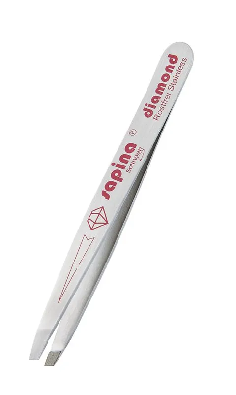 Pinsett Sapina 9,5cm skrå 