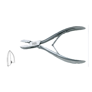 Negletang 12,5cm flatt