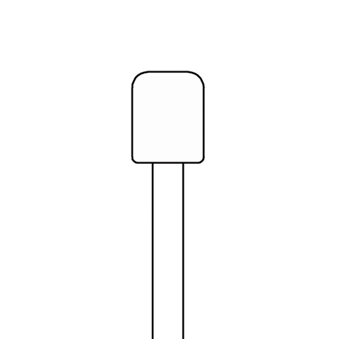 Diamantsliper 055 medium avrundet kant 