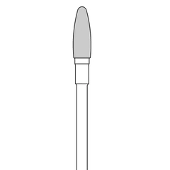 Carbid dobbeltkutt 040 fin