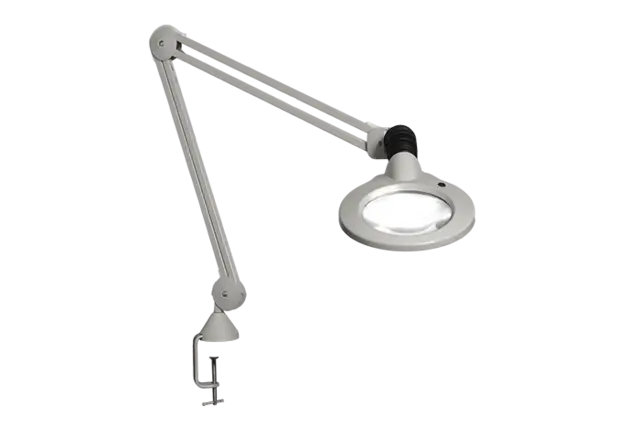 Luxo Lupelampe KFM LED Lys grå 