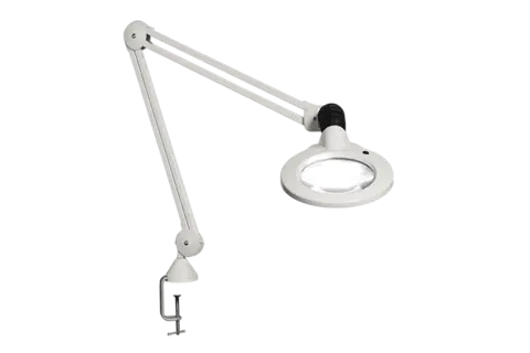 Luxo Lupelampe KFM LED Hvit