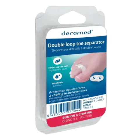 Deramed Double Loop Tåspreder S 2stk