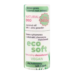 Ecosoft Deodorant 40ml SENSITIV Sitrongress &amp; Gulrotekstrakt