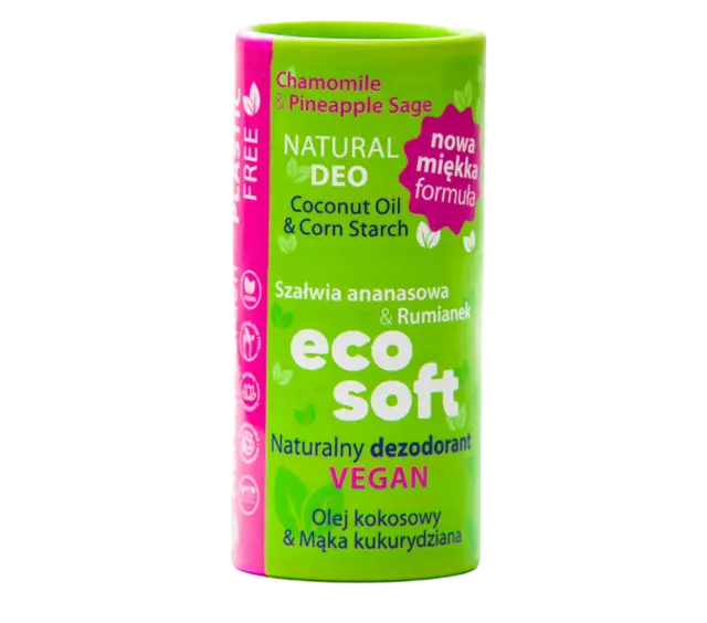 Ecosoft Deodorant 50ml HERBAL GARDEN Ananassalvie & Kamille 