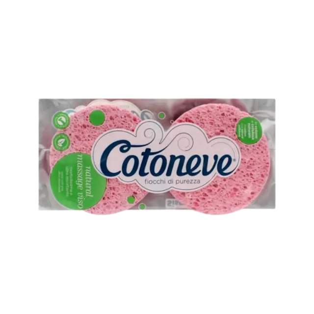 *Cotoneve Svamper Runde 2stk Assorterte farger 