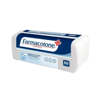 *Cotoneve Farmacotone Medical Pads Firkantet 60stk