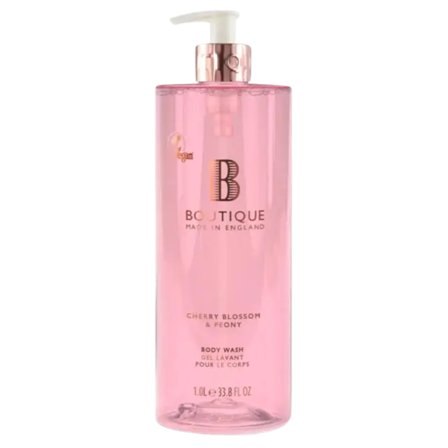 Boutique Body Wash Cherry Blossom & Peony 1l 