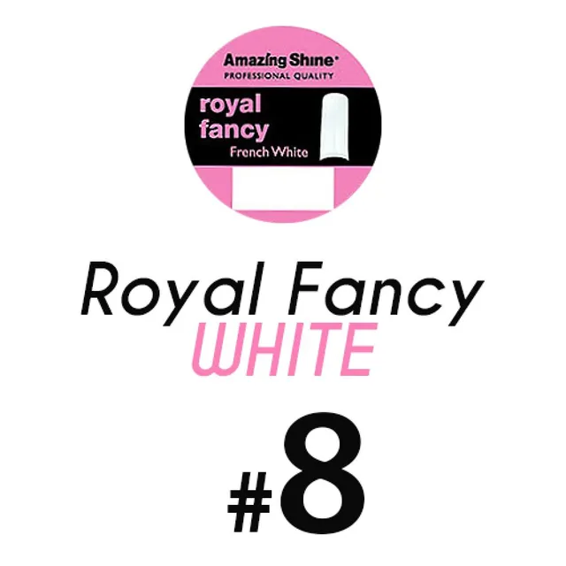 *Royal Fancy French White #8 