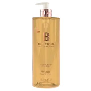 Boutique Body Wash Amber, Musk &amp; Vanilla 1l
