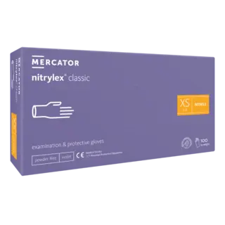 *Nitrilhansker Lilla XS 100stk