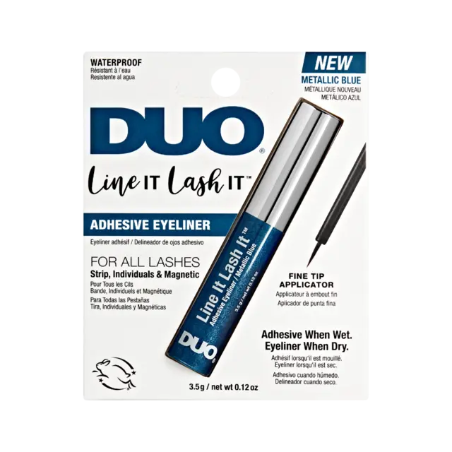 DUO Line It Lash It Metallic Blue 3,5g 