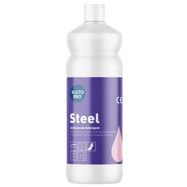 Kiilto Pro Steel 1000ml 