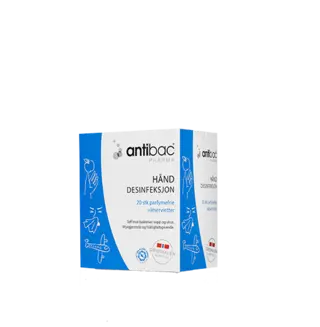 Antibac V&#229;tservietter H&#229;nd 20stk singlepack