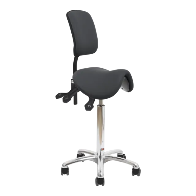 VELA Samba Sadel Jet m/rygg u/fotbetjening 