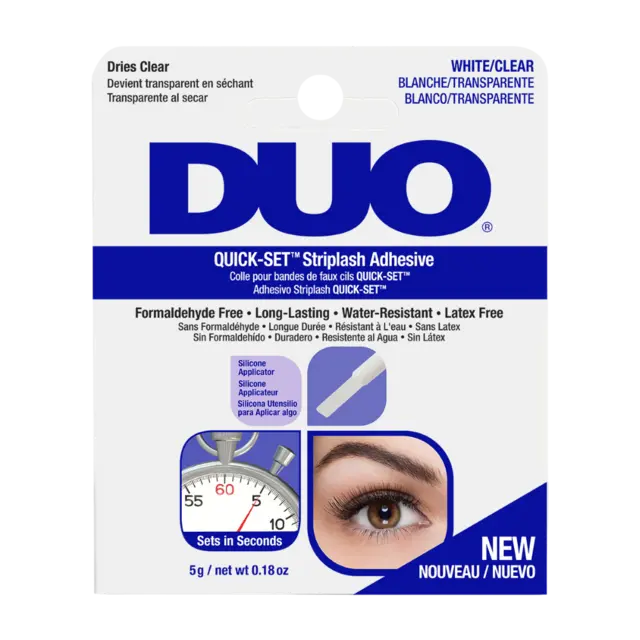 DUO Quick Set Adhesive Brush Clear 5g 