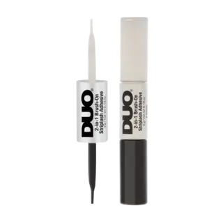 DUO 2-in-1 Brush On Adhesive Clear &amp; Dark 5g