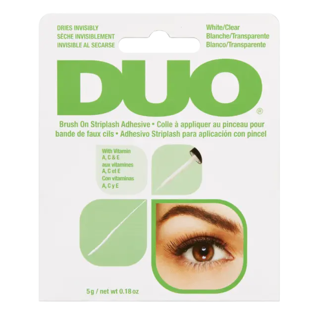 DUO Brush On Adhesive Clear with Vitamins 5g 