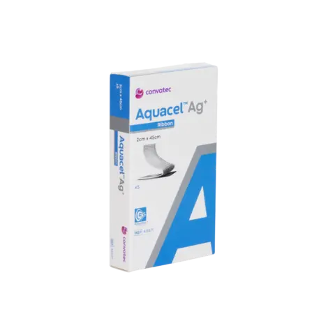 Convatec Aquacel AG+ sårfyller 2x45cm 1stk