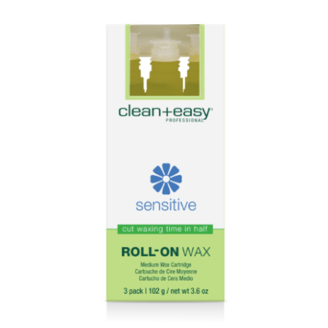 Clean+Easy Sensitive Wax Refill Medium 3stk 