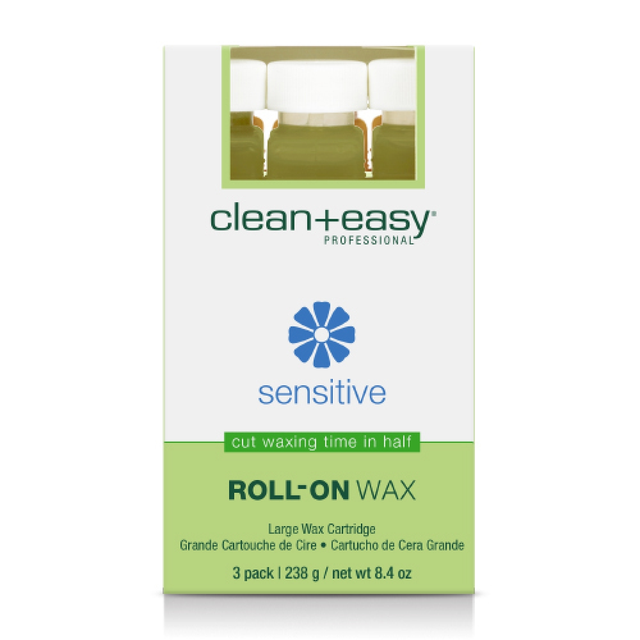 Clean+Easy Sensitive Wax Refill Large 3stk 