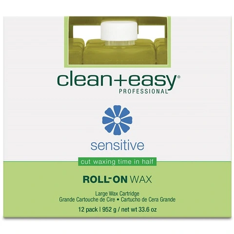 Clean+Easy Sensitive Wax Refill Large 12stk 