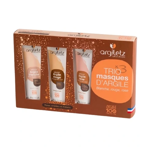 *Trio of clay masks Sensitiv hud 3x30g 
